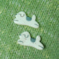 Ceramic Magnet - Jumping Doggy