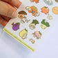 playdate! Wobblies n Friends Washi Sticker Sheet