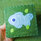 Fish Handmade Felt Original Artwork