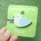 Ceramic Hair Clip - Bird