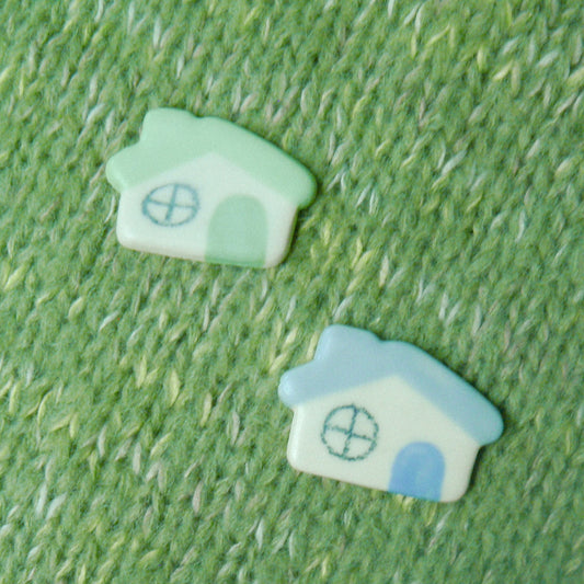 Ceramic Magnet - House