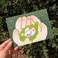 Favorite Nap Spot Felt Series 5x7 Postcard Print