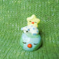 Star and Doggy and Earth Stack Ceramic Figurine