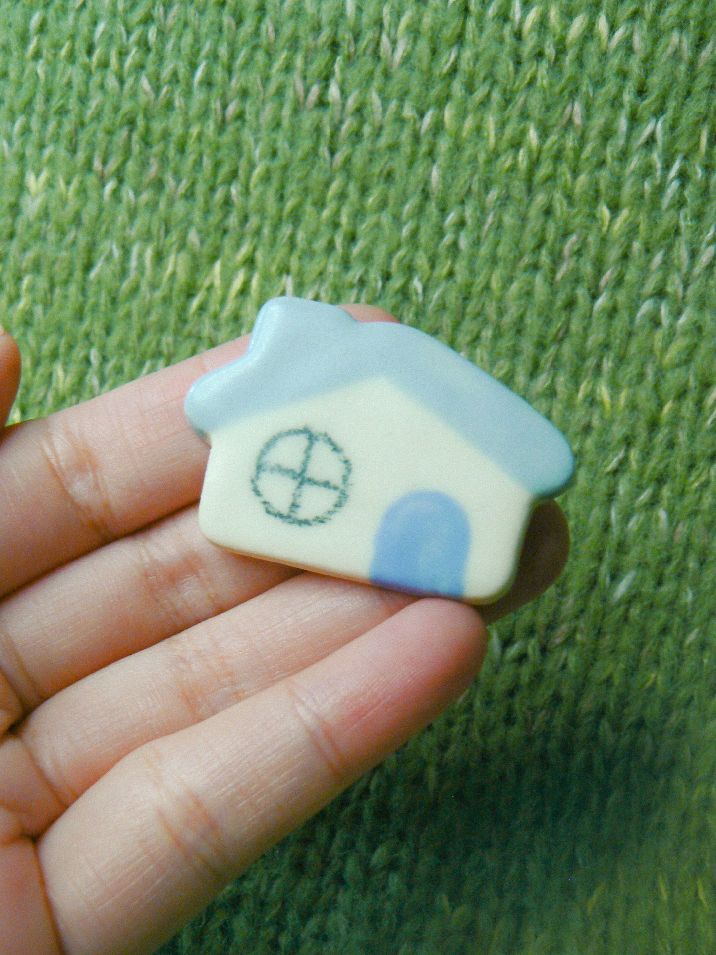 Ceramic Magnet - House