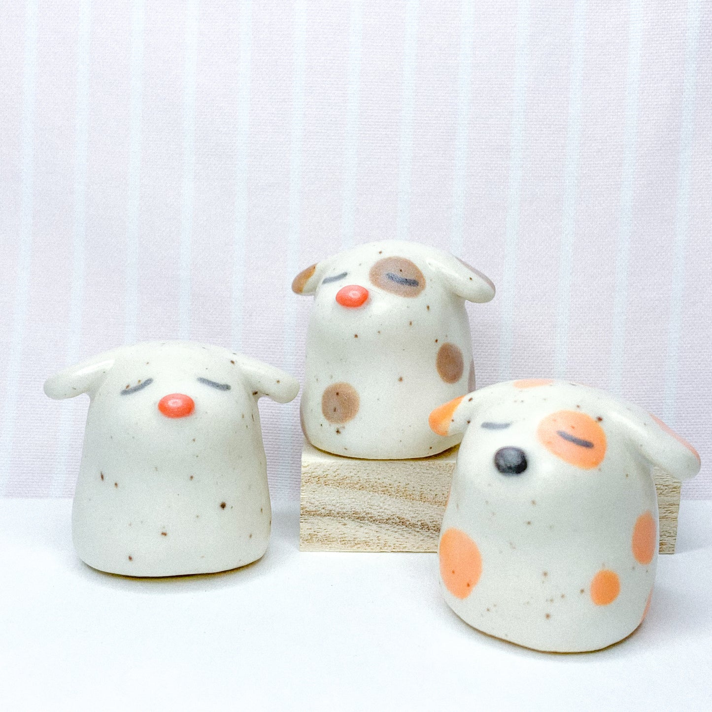 Stump Dog Figurine