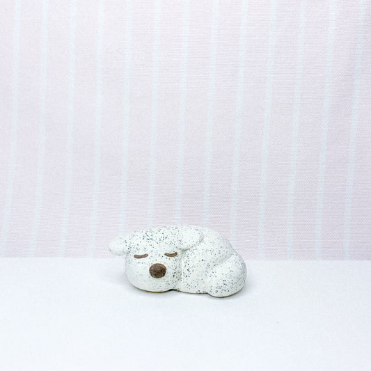 Sleepy Doggy Figurine