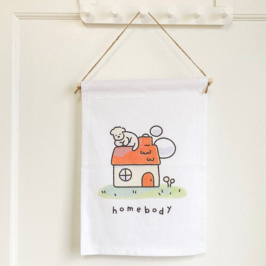 Homebody Canvas Hanging Wall Poster