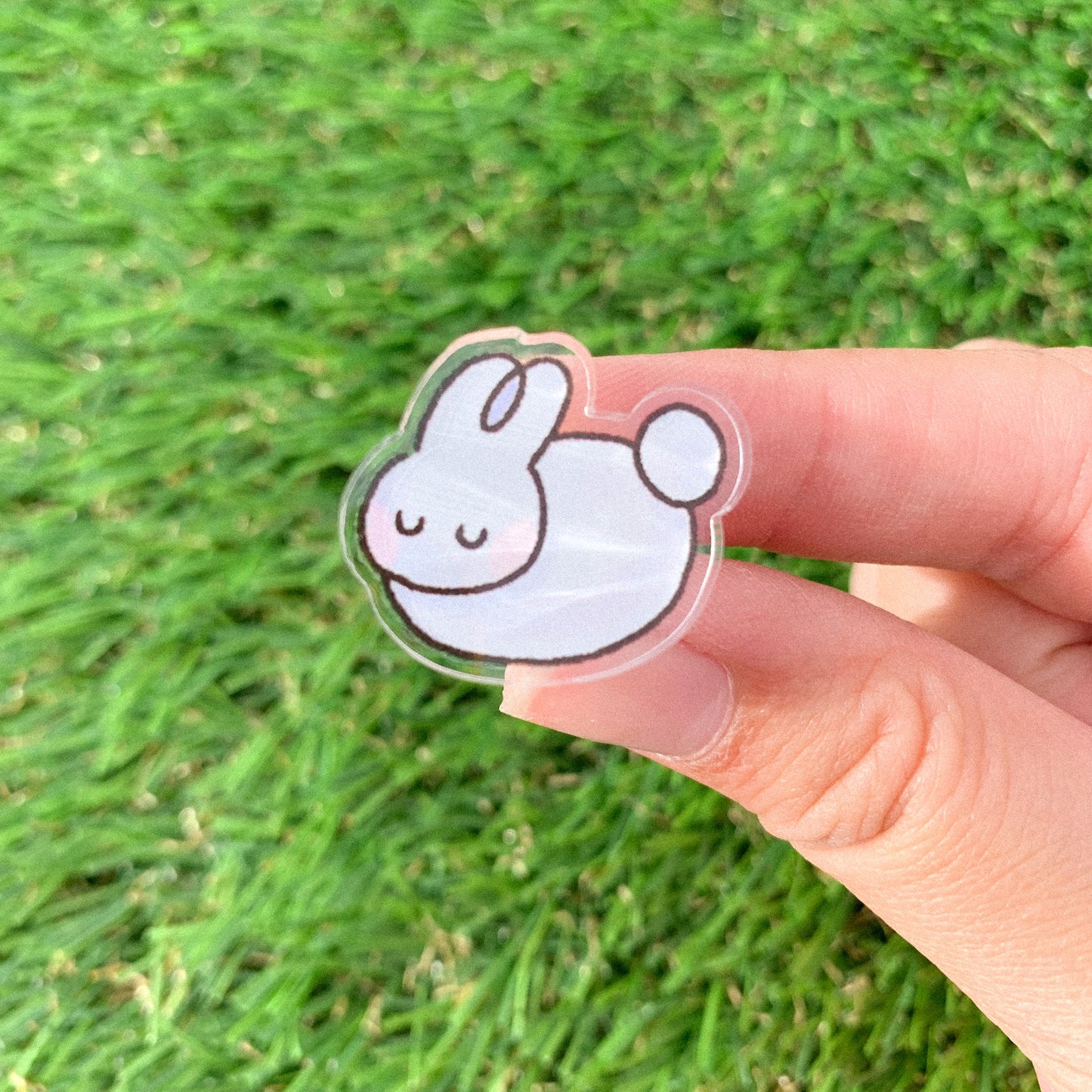 Bunny Loaf Recycled Acrylic Shoe Charm