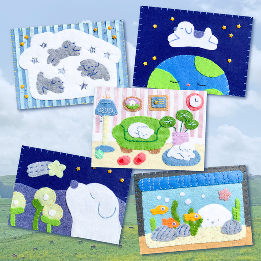2025 Felt Series 5x7 Postcard Print Pack