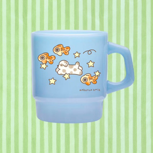 *PREORDER* Fish Doggy Glass Mug