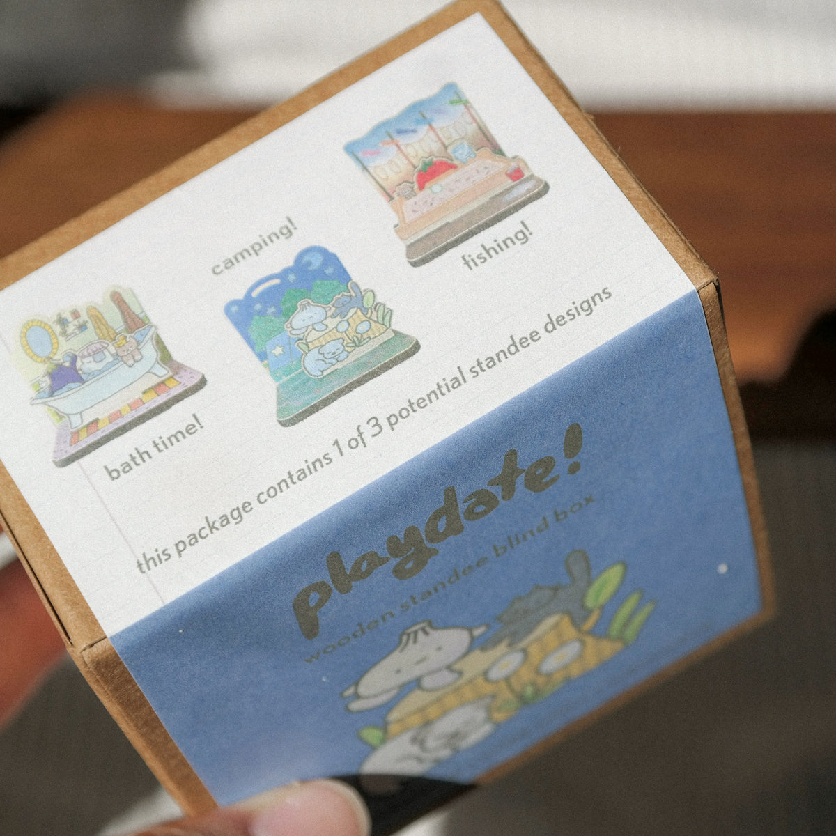 playdate! Wooden Standee Blind Box
