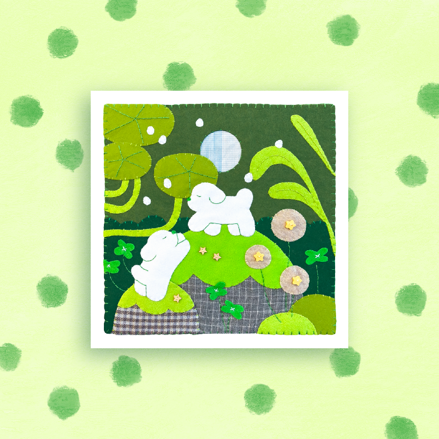 Take My Paw 6x6 Small Art Print