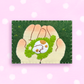 Favorite Nap Spot Felt Series 5x7 Postcard Print