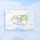 playdate! Paperboat Postcard Print