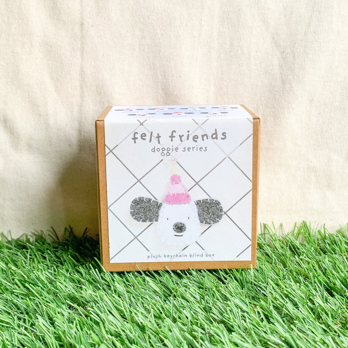 Felt Friends Plush Keychain Blind Box - Doggie Series