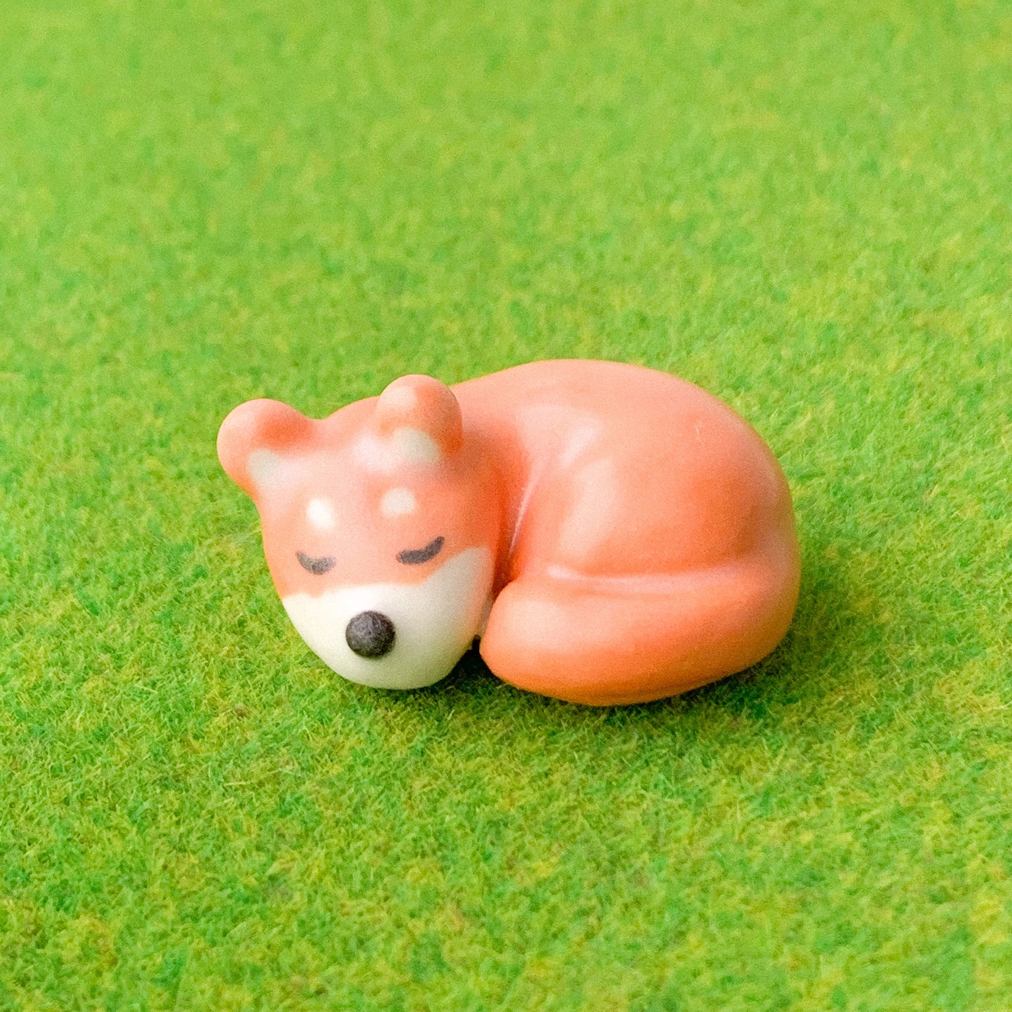 Sleepy Shiba Inu Figurine