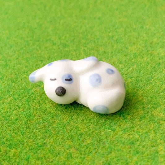 Sleepy Spotty Doggy Figurine