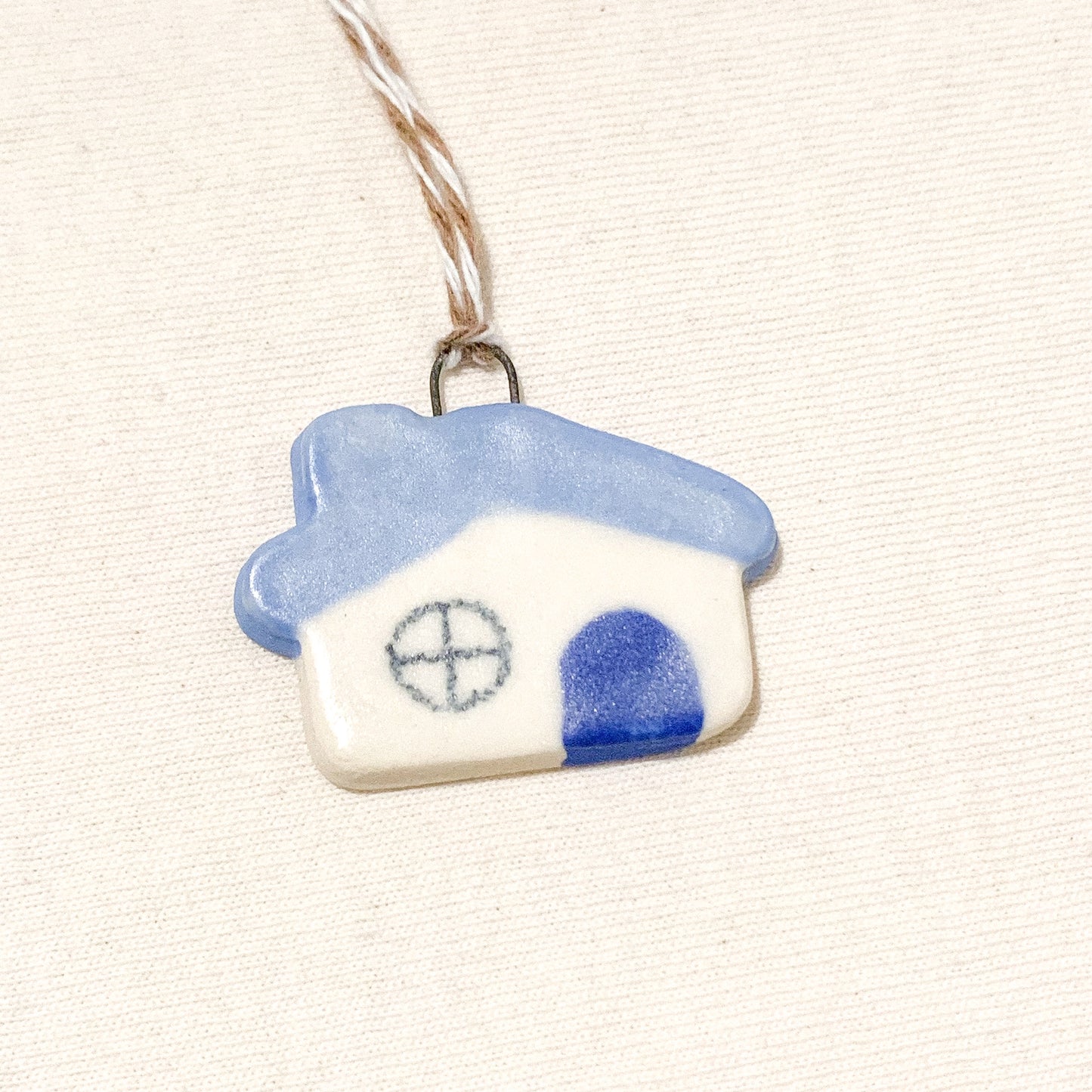 Mini Ceramic Ornament - House