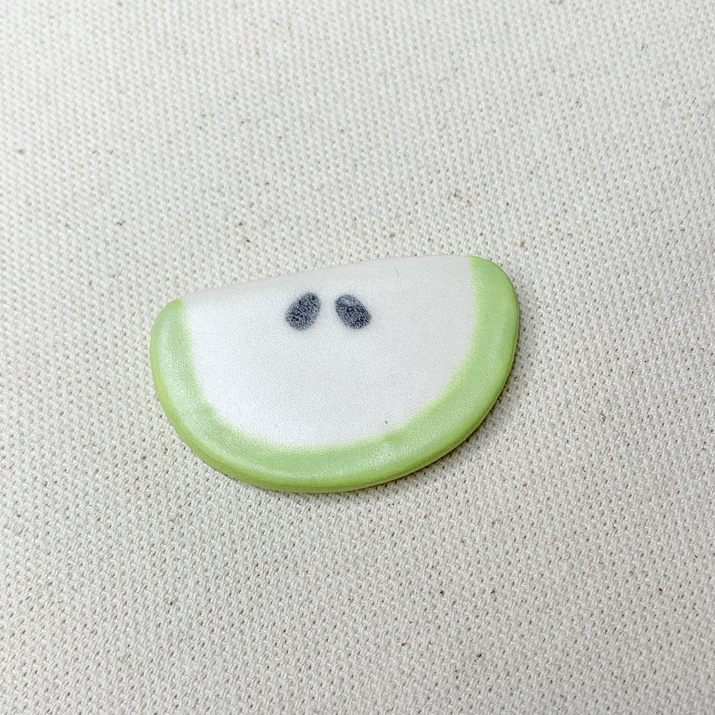 Ceramic Magnet - Apple Slice