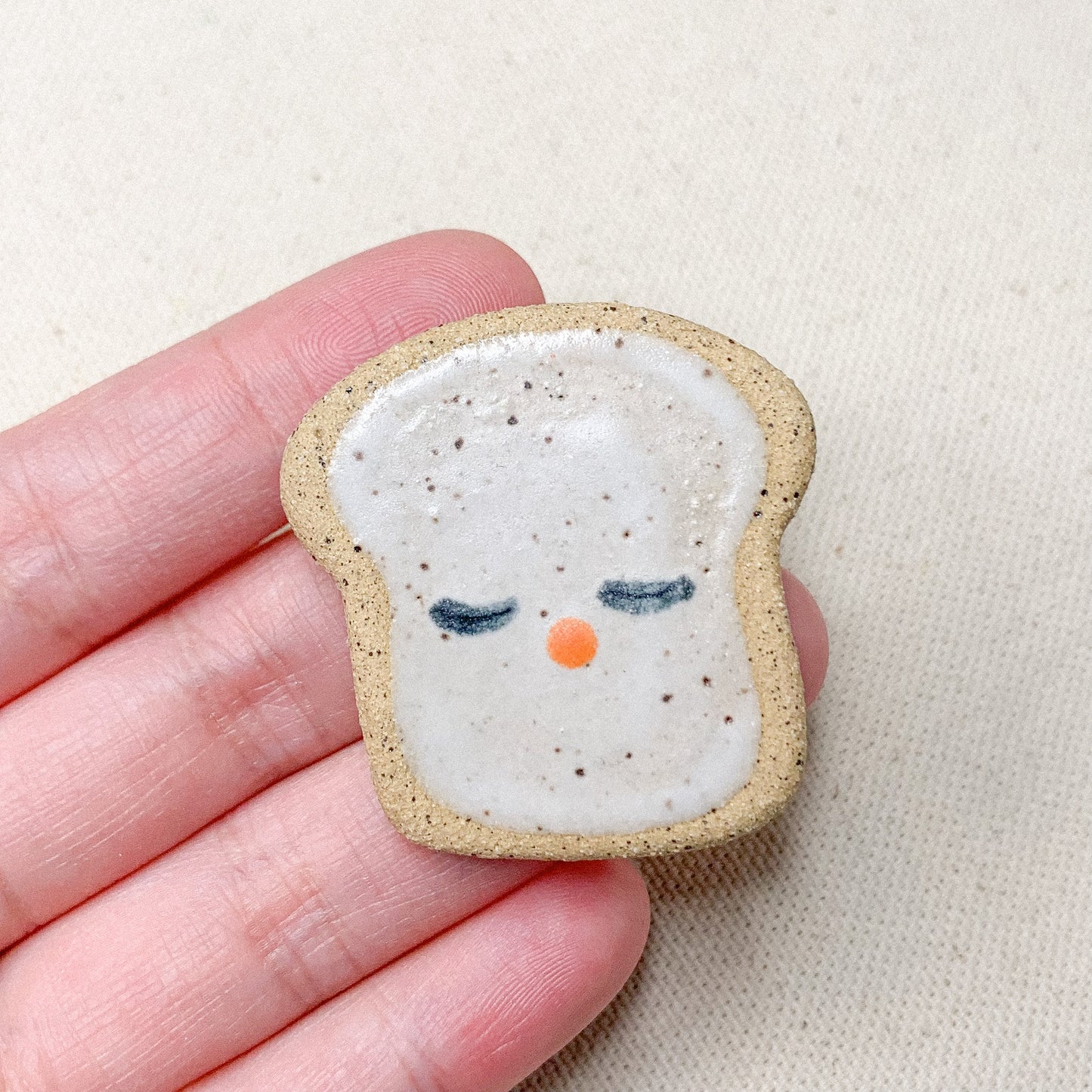 Ceramic Magnet - Bread