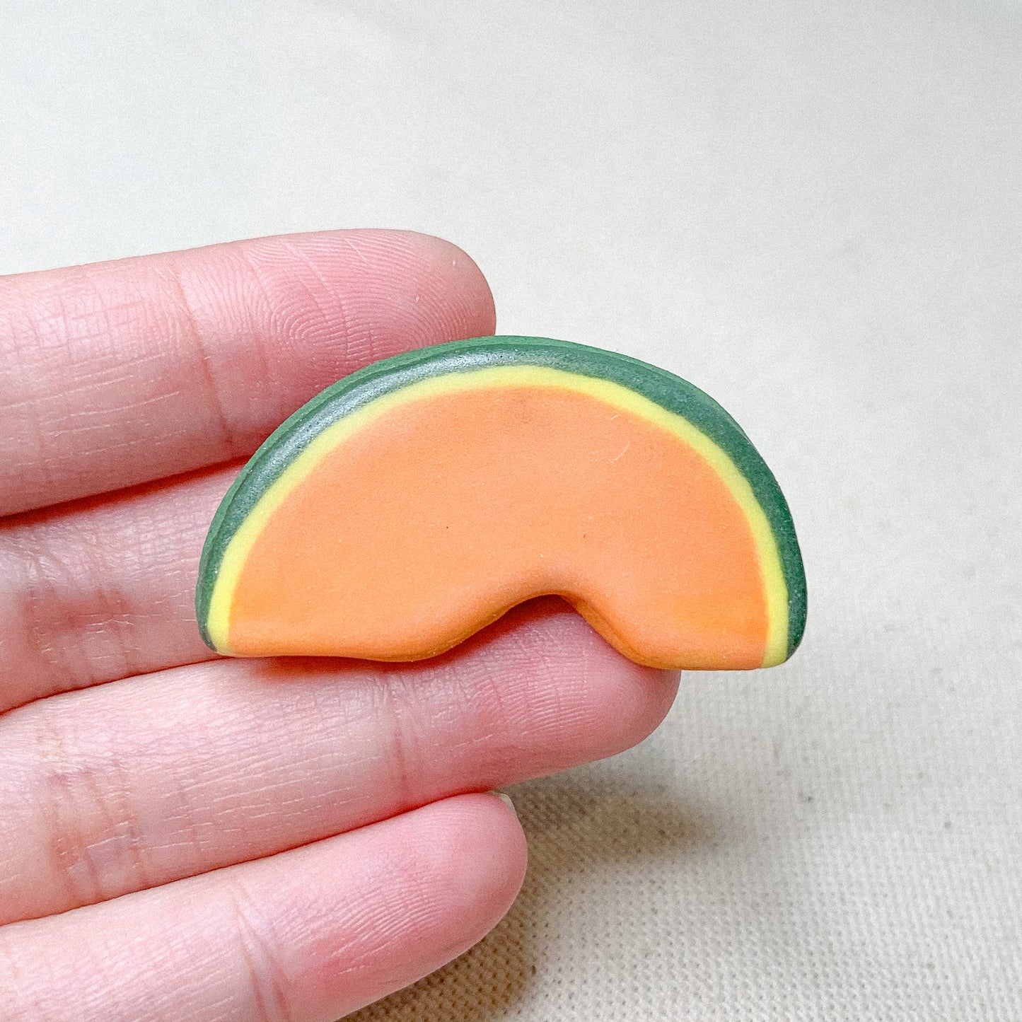 Ceramic Magnet - Kabocha Slice