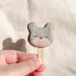 Bear Biscuit Popsicle Figurine
