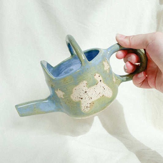 Ceramic Doggy Watering Can