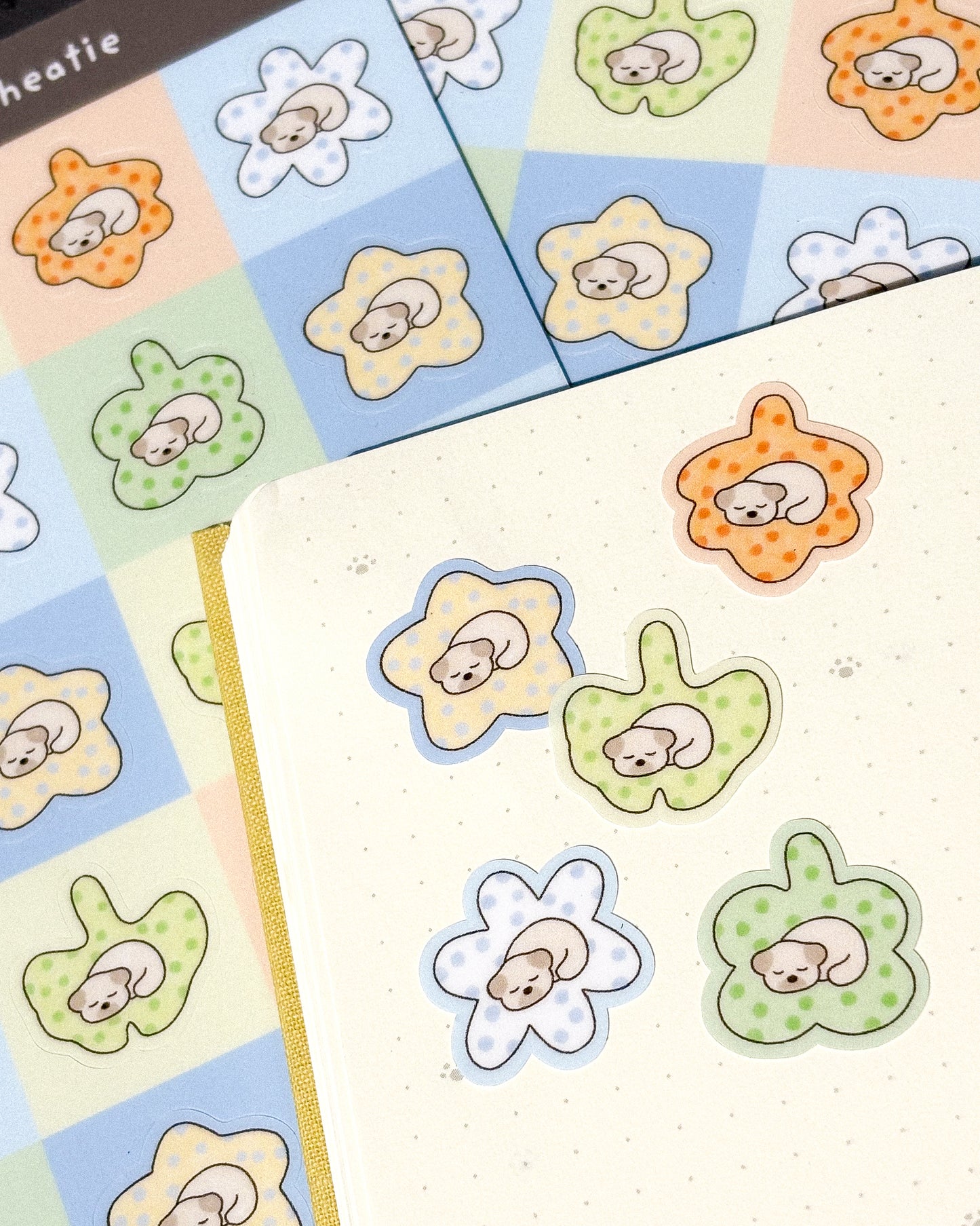 Seasons of Wheatie Matte Vinyl Sticker Sheet