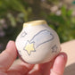 Sleepy Dog Mini Vase
