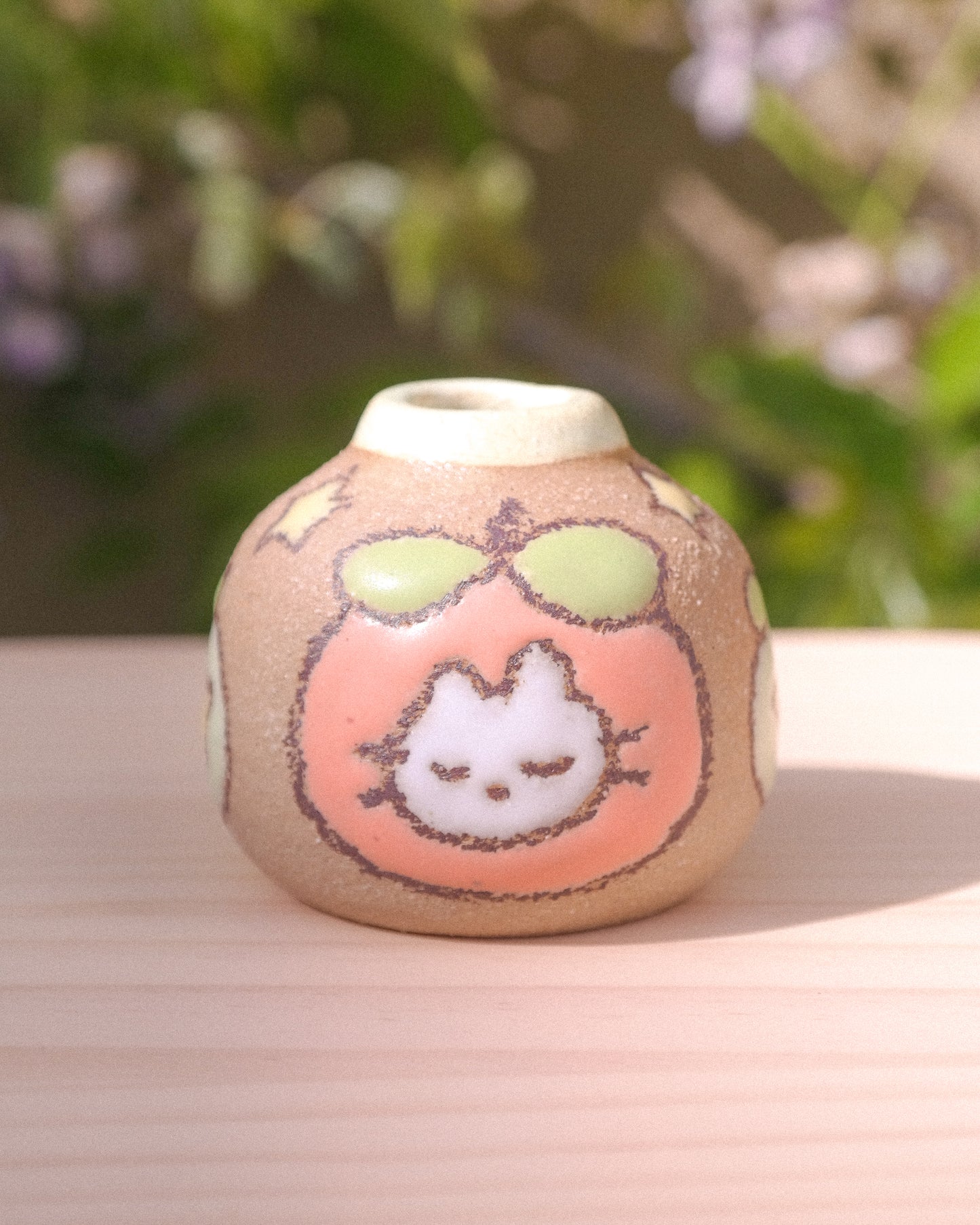 Fruit Dog and Cat Mini Vase
