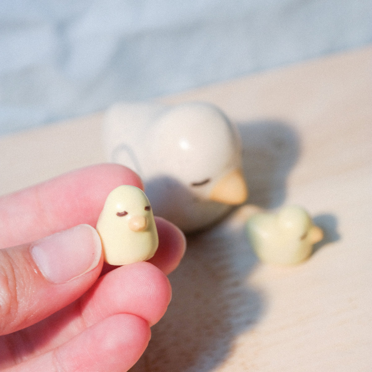playdate! Duck Family Ceramic Figurine Set