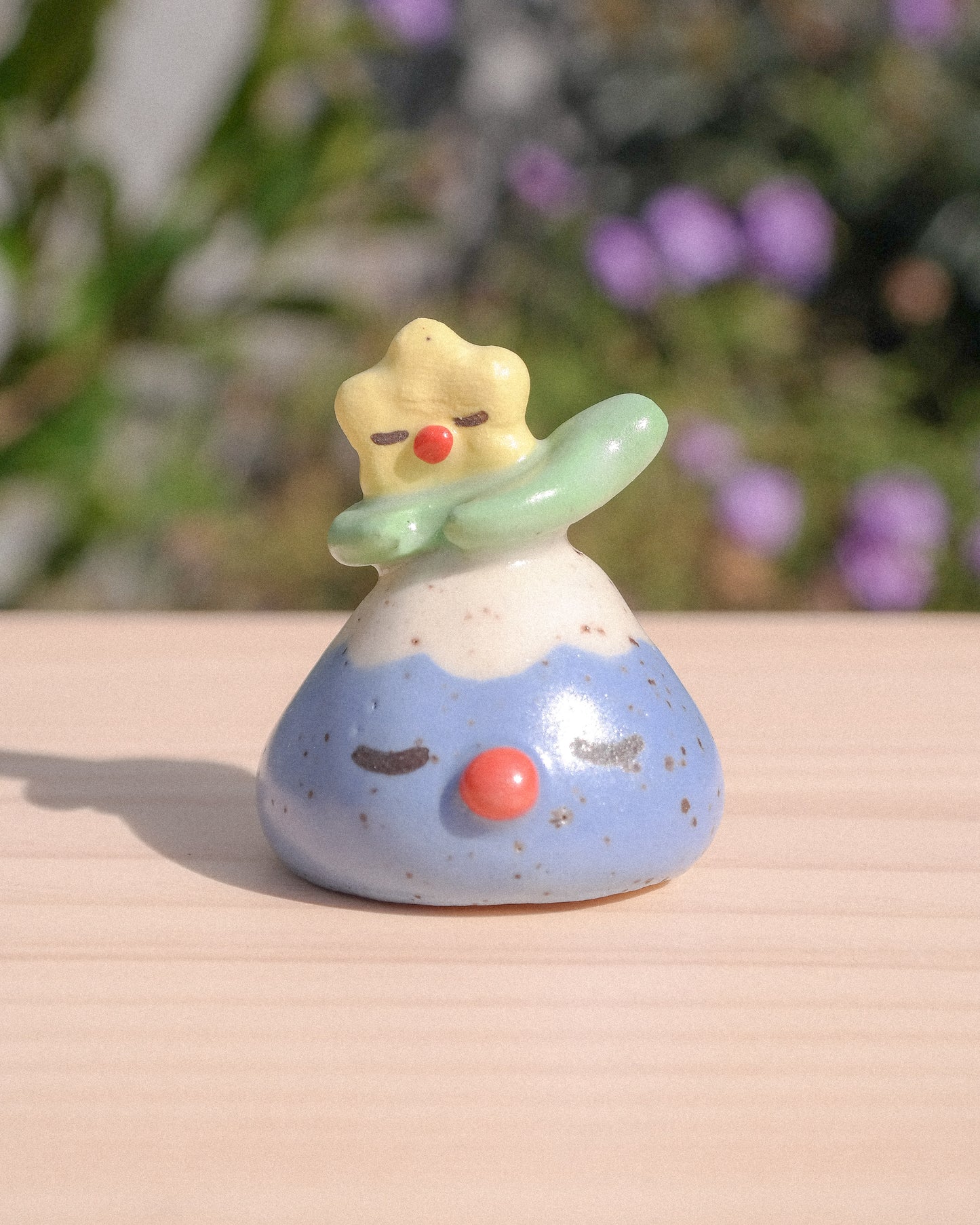 Mountain Ceramic Figurine