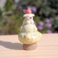 Tree Dog Ceramic Figurine