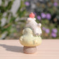 Tree Dog Ceramic Figurine