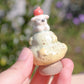 Tree Dog Ceramic Figurine