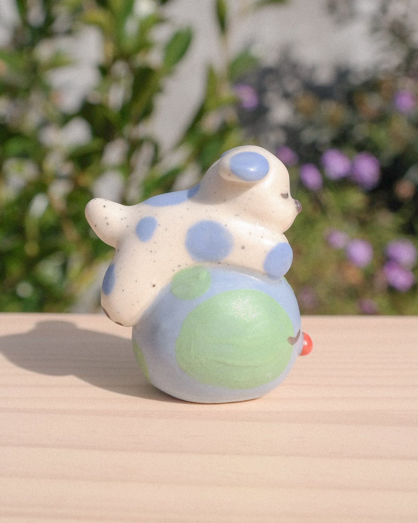 Earth Dog Ceramic Figurine