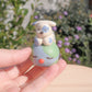 Earth Dog Ceramic Figurine