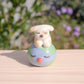 Earth Dog Ceramic Figurine