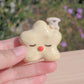 Tiny Star Dog Ceramic Figurine