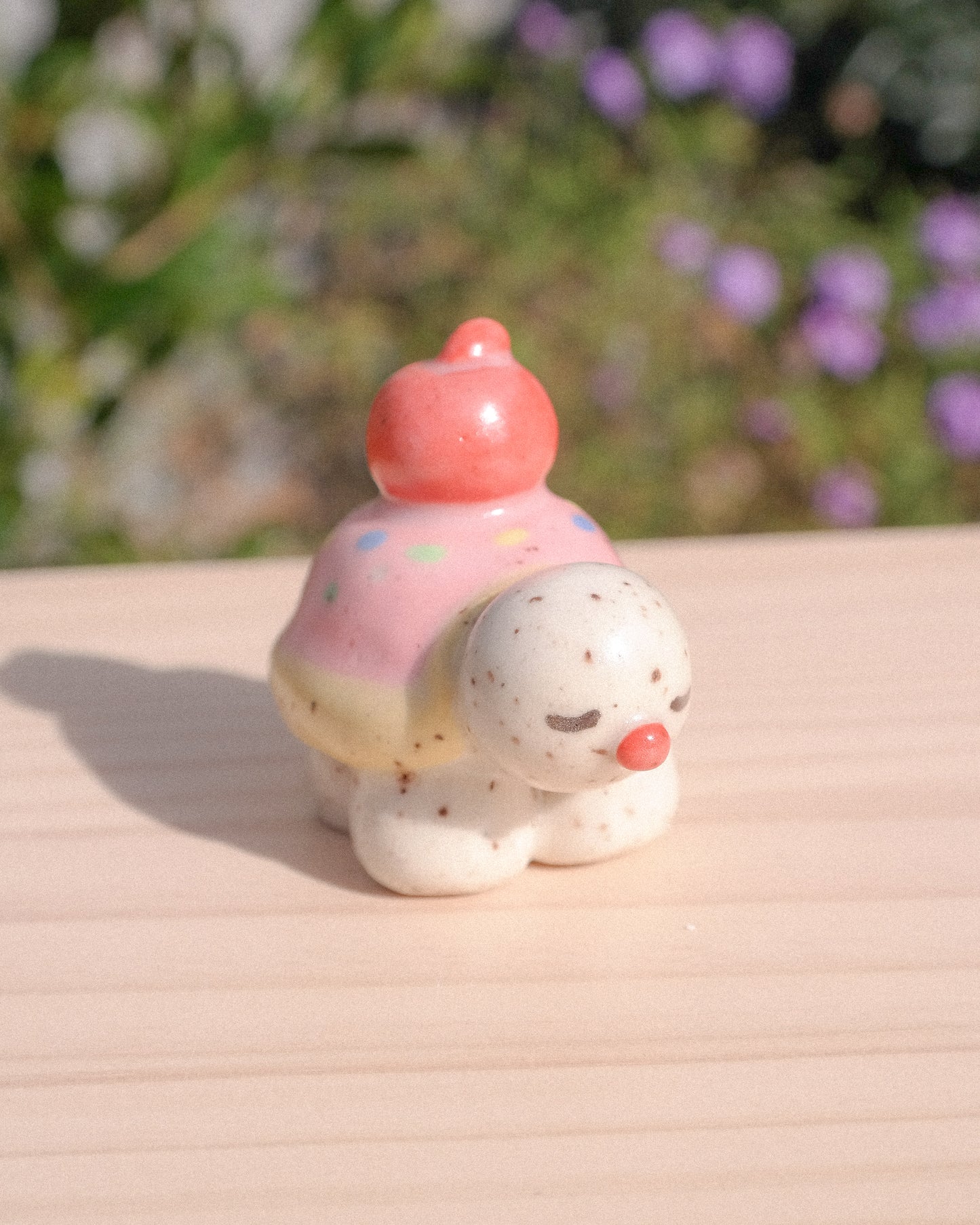 Turtle Ceramic Figurine