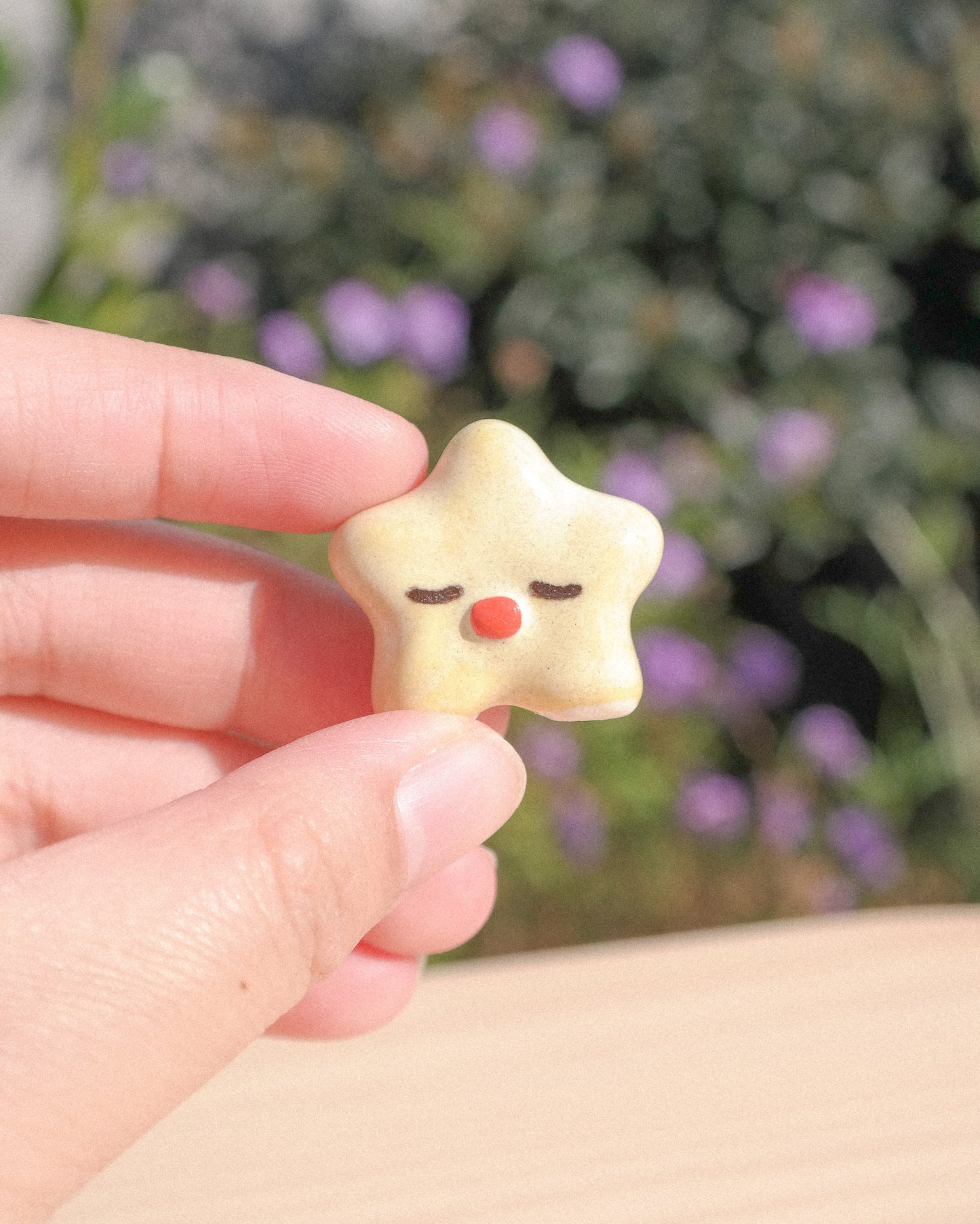Lucky Star Mini Porcelain Figurine