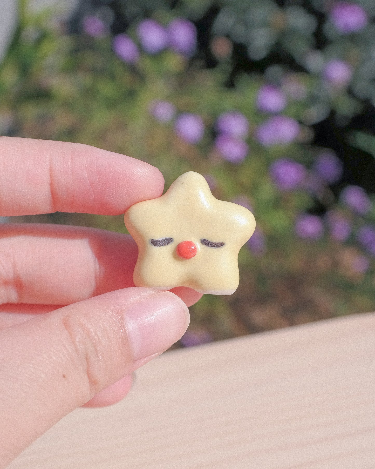 Lucky Star Mini Porcelain Figurine