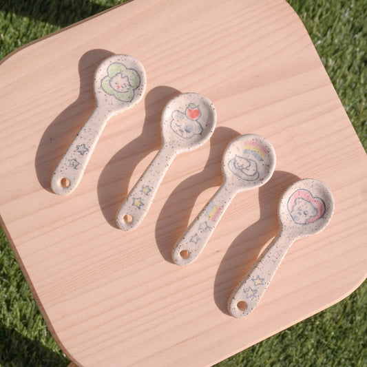 Mini Ceramic Spoon
