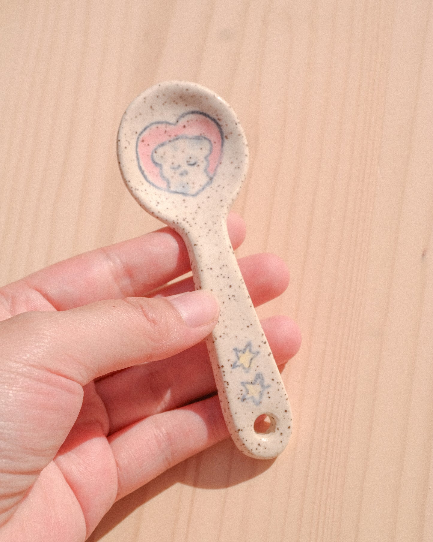 Mini Ceramic Spoon