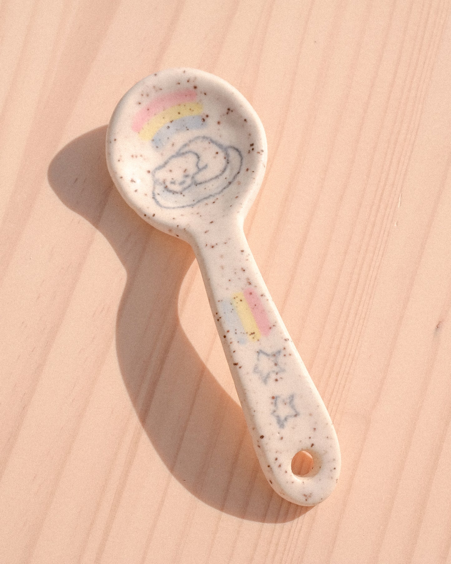 Mini Ceramic Spoon