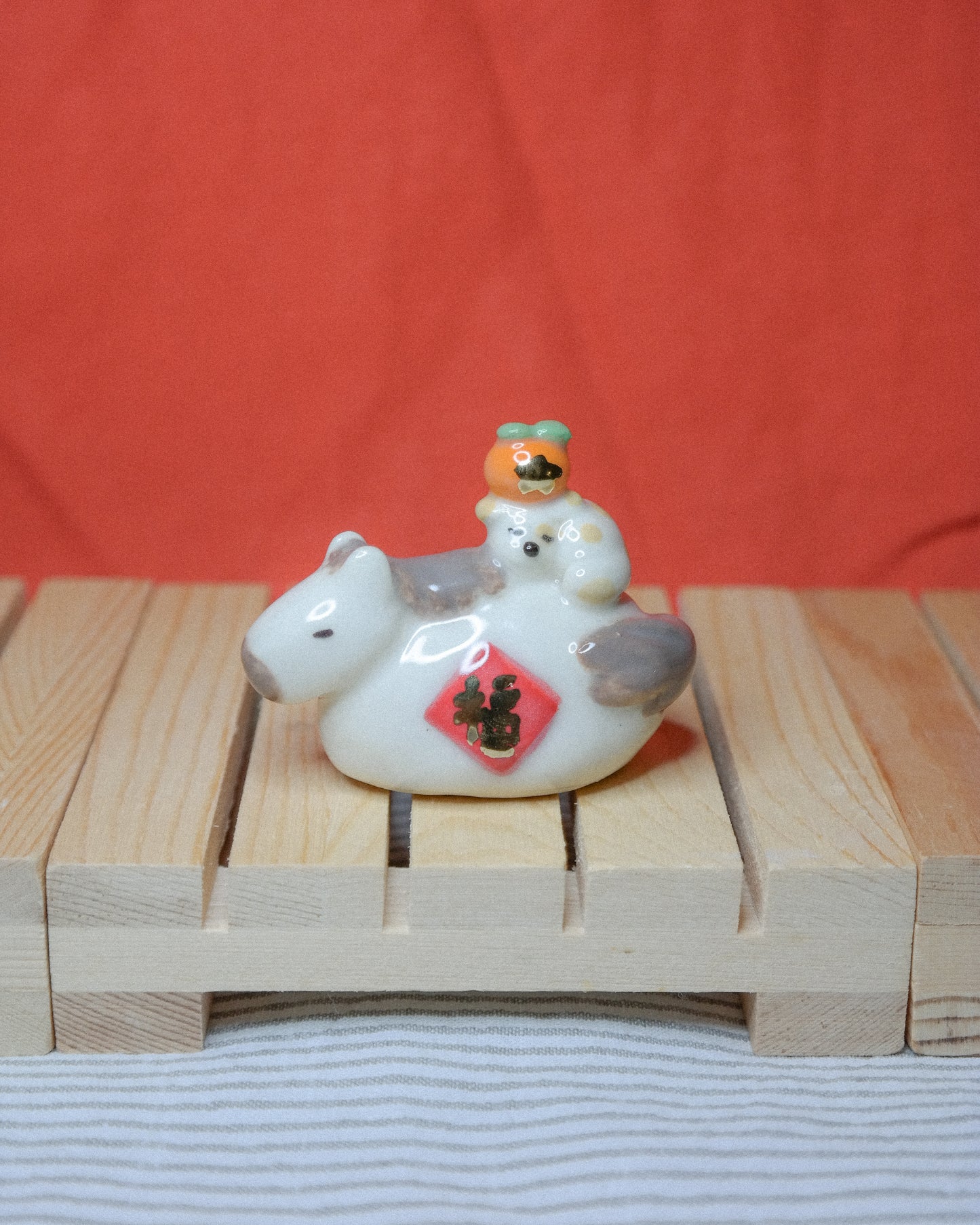 Woody Makes Things x Makenna Kwik Horse + Dog Ceramic Figurine