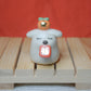 Red Envelope Dog Ceramic Figurine