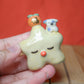 Lucky Tiny Star Dog Ceramic Figurine