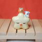 Lucky Tiny Star Dog Ceramic Figurine