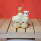 Lucky Tiny Star Dog Ceramic Figurine